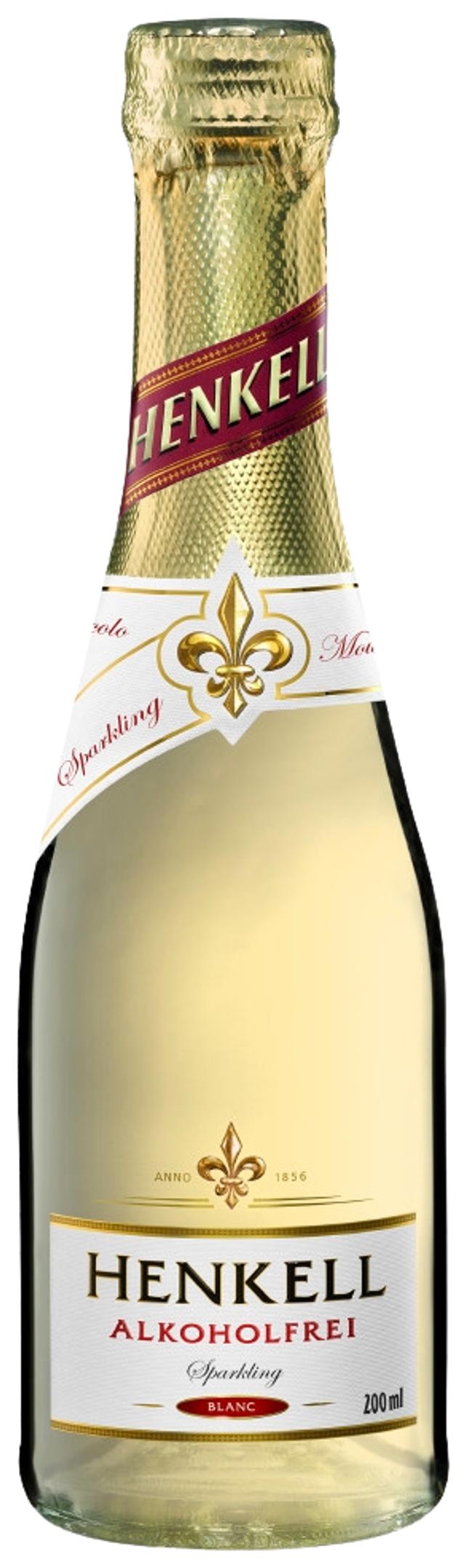 Henkell Alkoholfrei Sparkling Blanc 0,0 til-% 0,2 L pullo