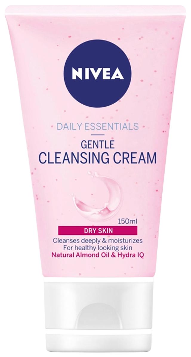 NIVEA 150ml Daily Essentials Gentle Cleansing Cream puhdistusvoide kuivalle iholle