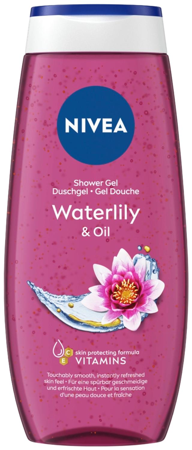 NIVEA 250ml Waterlily & Oil Shower Gel -suihkugeeli