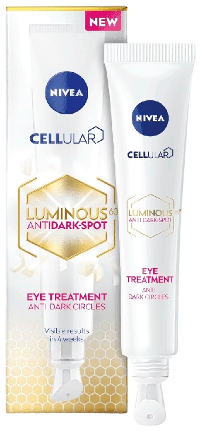 NIVEA 15ml Cellular Luminous360 Anti Dark Spot Circle Eye Treatment -silmänympärysvoide