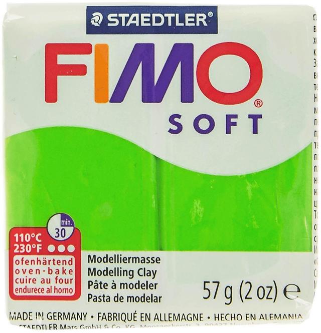 FIMO Soft muovailumassa, vihreä omena, 57 g