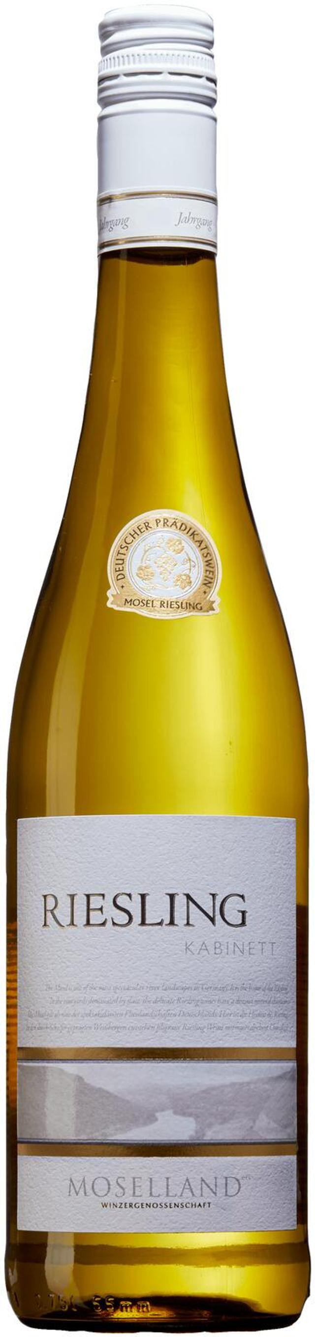 Moselland Riesling Kabinett 2022 valkoviini 8,0 til-% 0,75 L plo