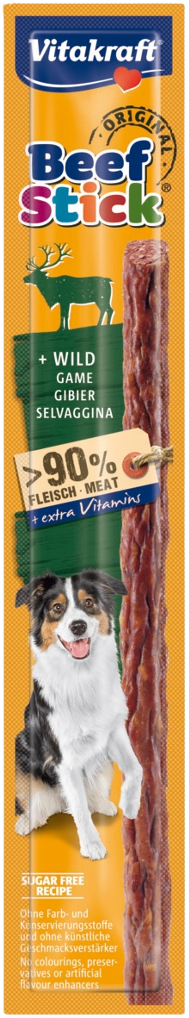 Vitakraft Beef Stick® Pihvitikku Riista 12g