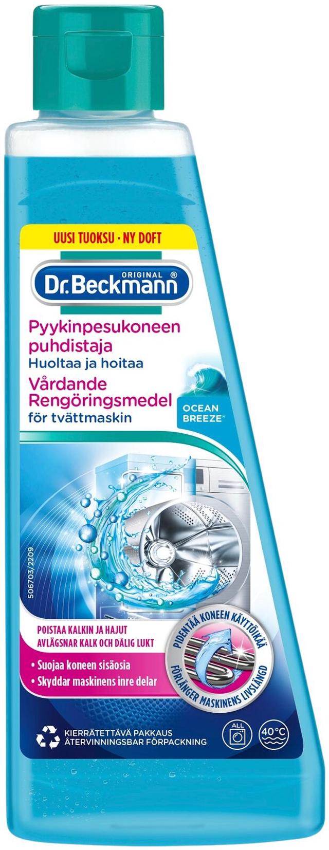 Dr Beckmann 250ml Pyykinpesukoneen puhdistaja, Ocean Breeze