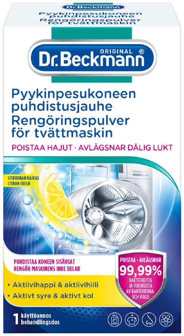 Dr Beckmann 250g Pyykinpesukoneen puhdistusjauhe