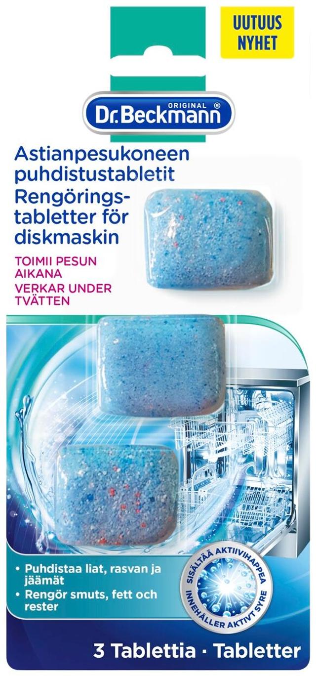 Dr Beckmann 60g Astianpesukoneen puhdistustabletit