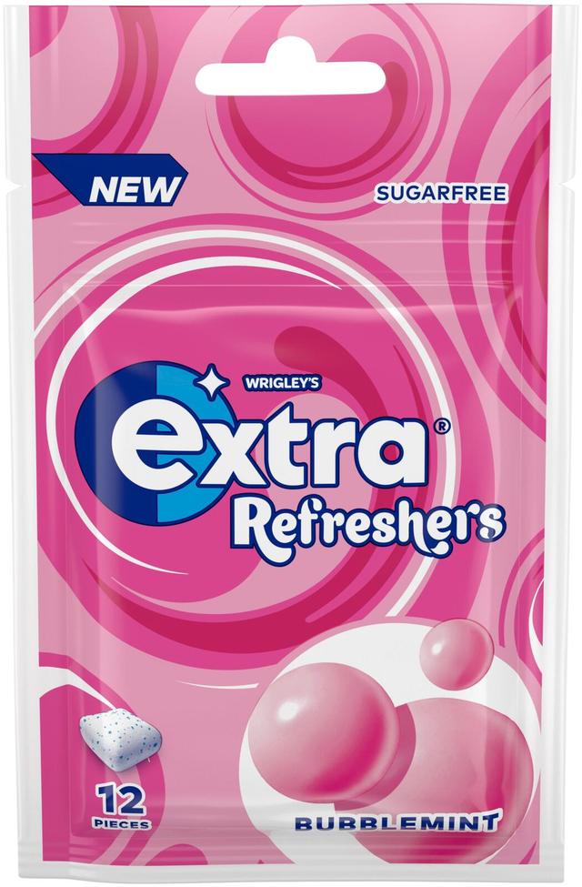 Extra Refreshers Bubblemint purukumi 26g