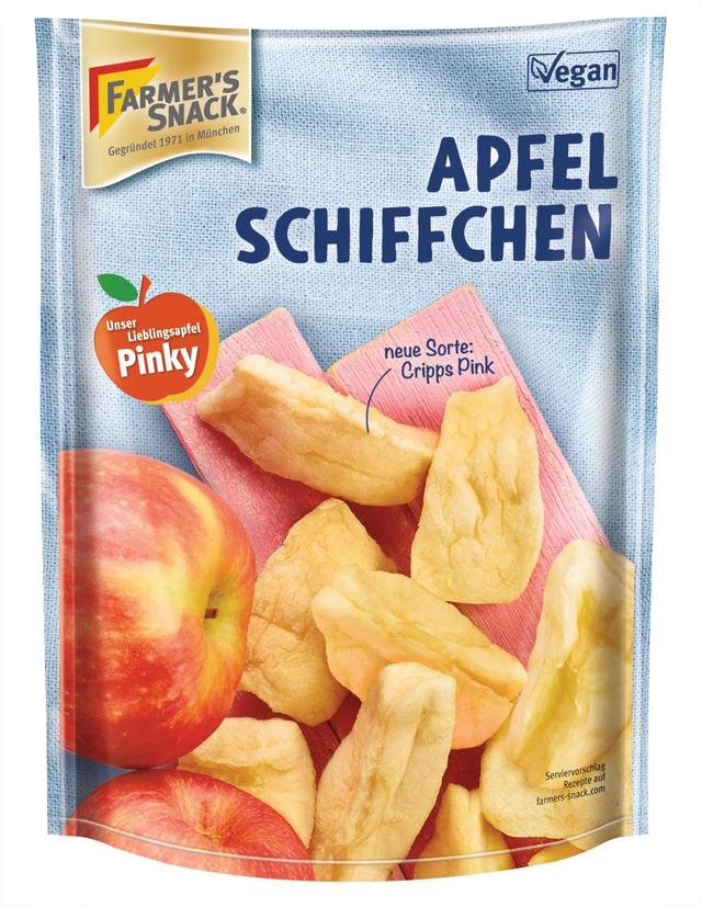 Farmer's Snack Apple Wedges 100g