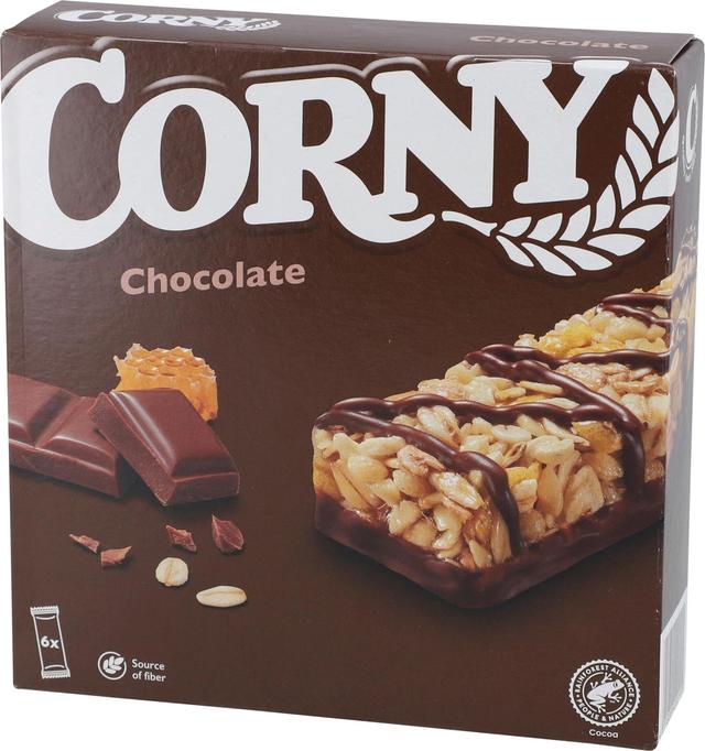 Corny Chocolate välipalapatukka 6x25g