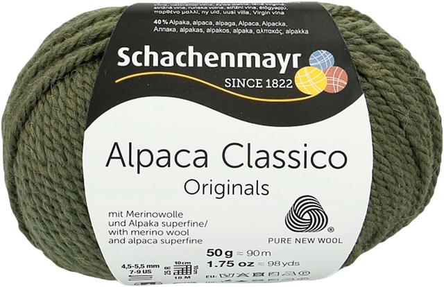 Schachenmayr neulelanka Alpaca Classico 50g vihreä