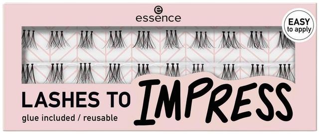 essence LASHES TO IMPRESS 07 bundled single lashes 20 st