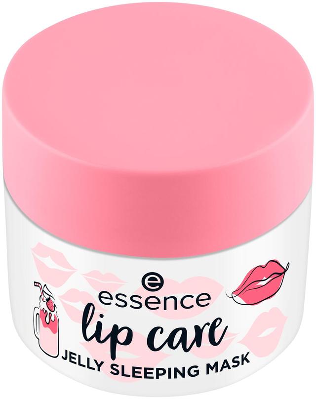 essence lip care JELLY SLEEPING MASK 02 Stawberry Milkshake 8 g