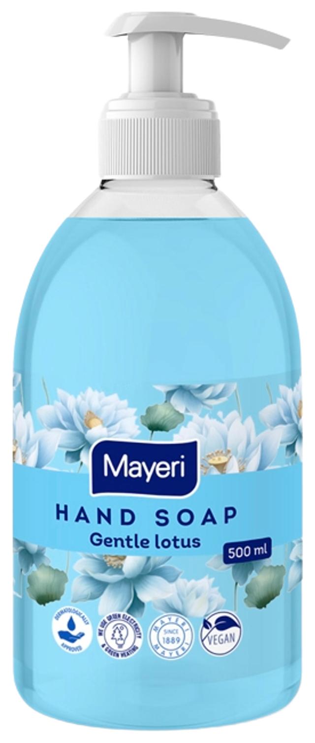 Mayeri gentle lotus nestesaippua 500ml