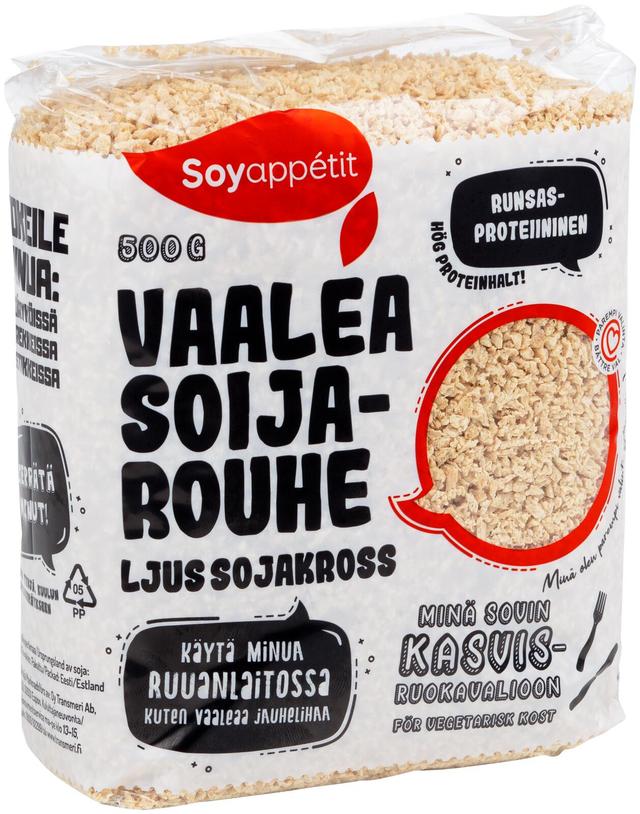 Soyappétit 500g Vaalea soijarouhe