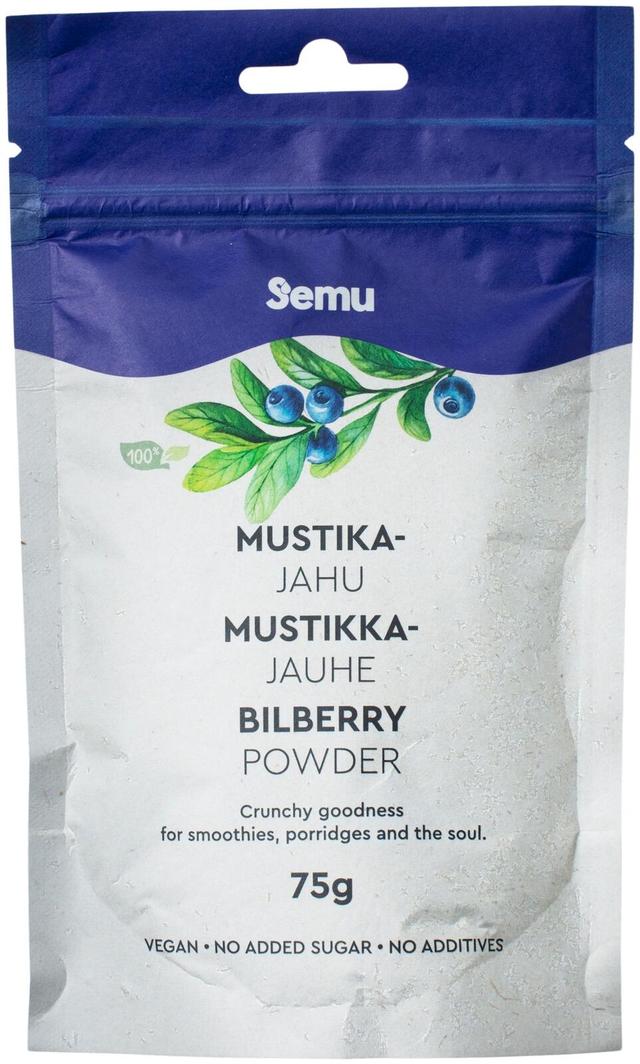 Semu mustikkajauhe 75 g