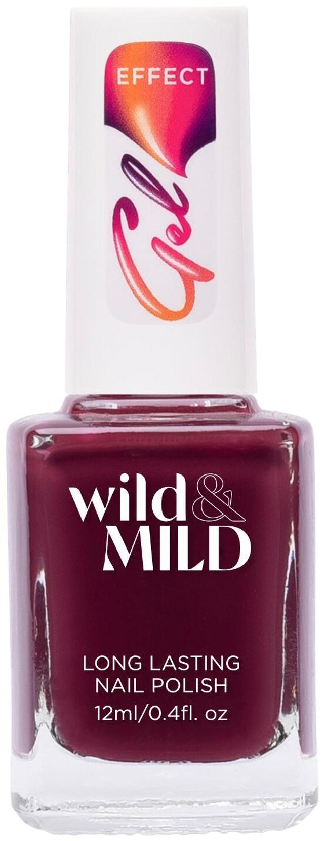 Wild&Mild Gel Effect nail polish GE60 Burgundy Bouquet 12 ml