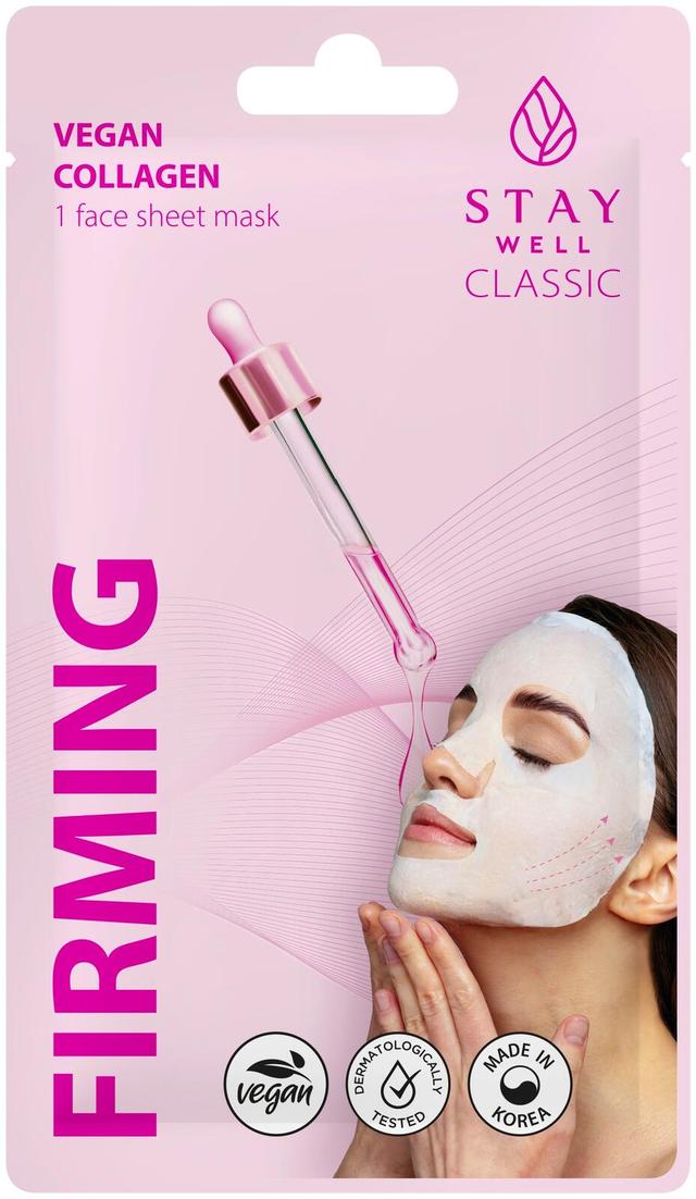 STAY Well Classic Mask Firming Pearl & Collagen kangasnaamio 1 kpl