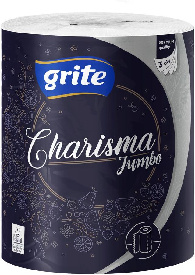 Grite talouspaperi Charisma Jumbo 1rll