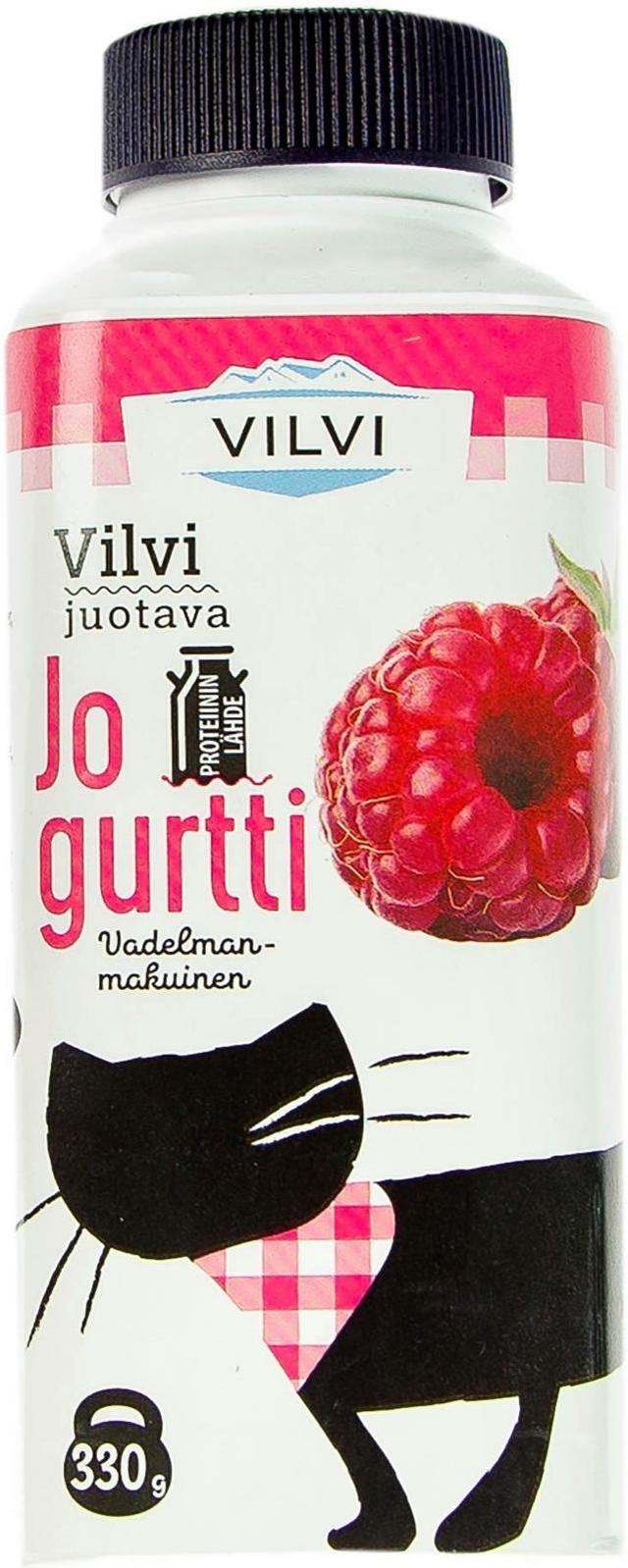 Vilvi vadelmajogurttijuoma 330 g