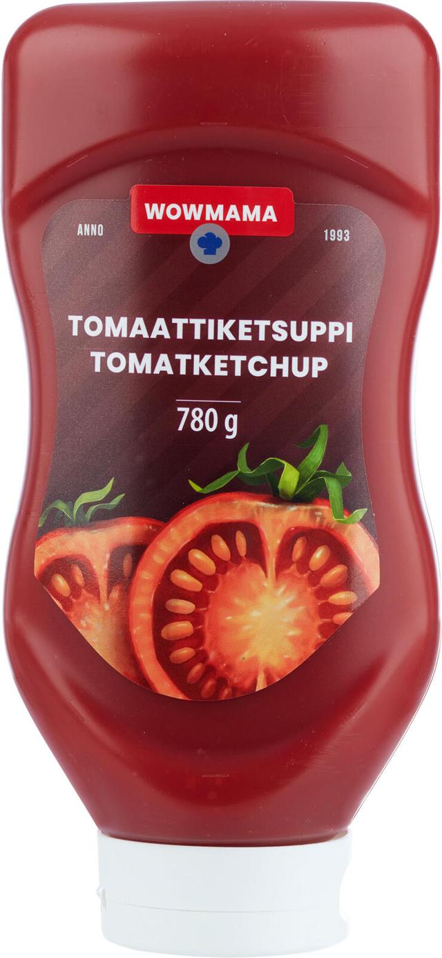 Wowmama Tomaattiketsuppi 780g