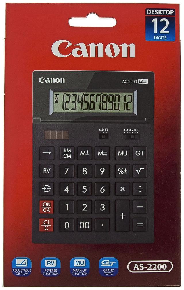 Canon AS-2200 laskin musta