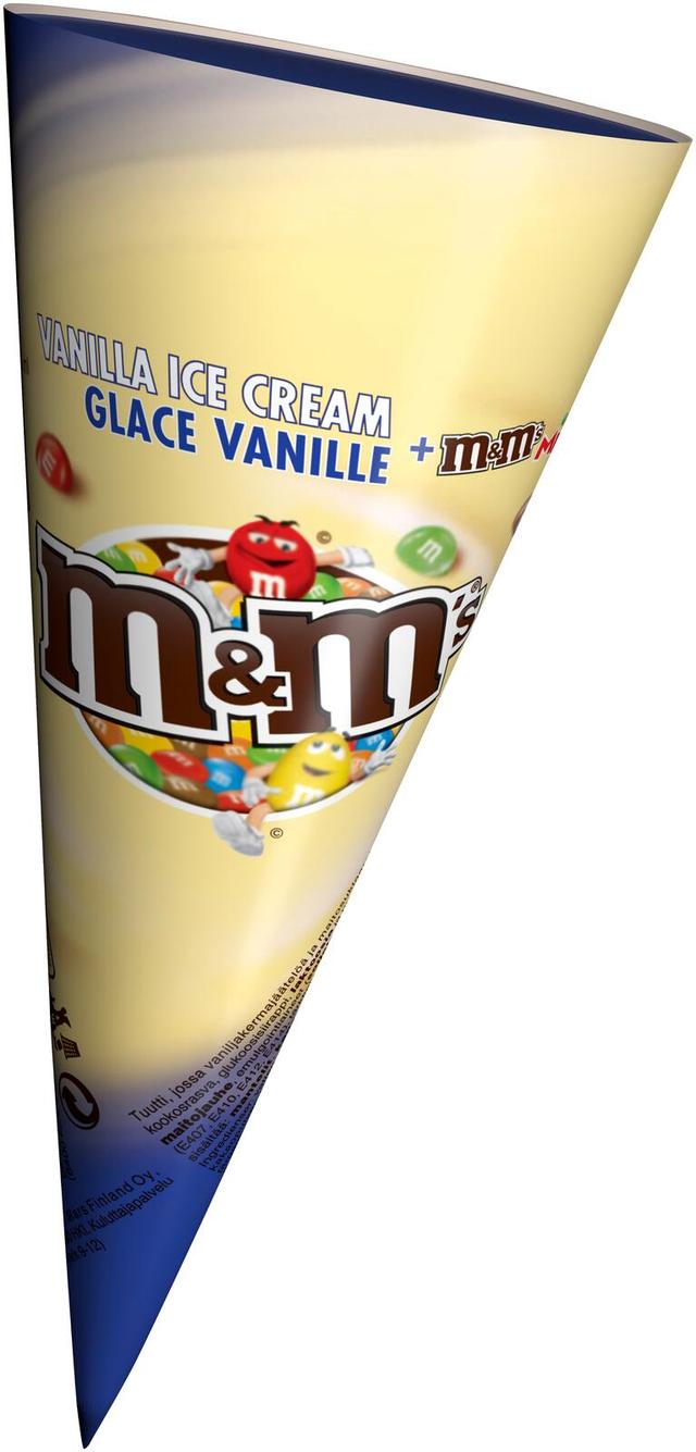 M&M's jäätelötuutti 110ml (59 g)
