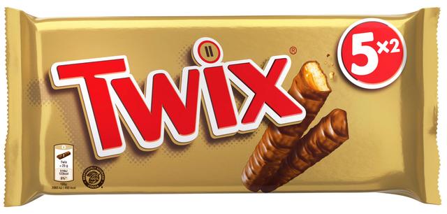 Twix suklaapatukka monipakkaus 5x50g