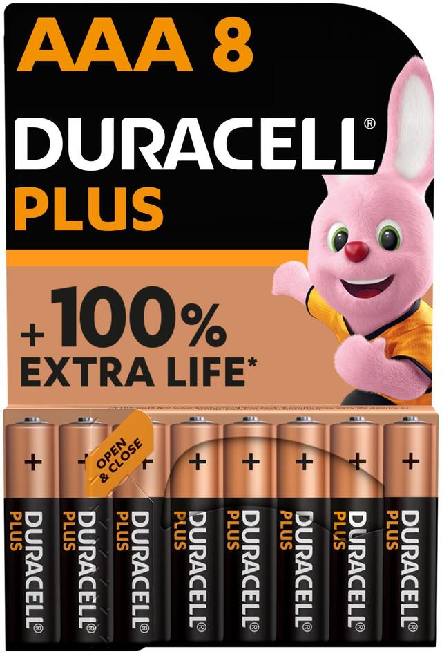 Duracell 8kpl Plus AAA