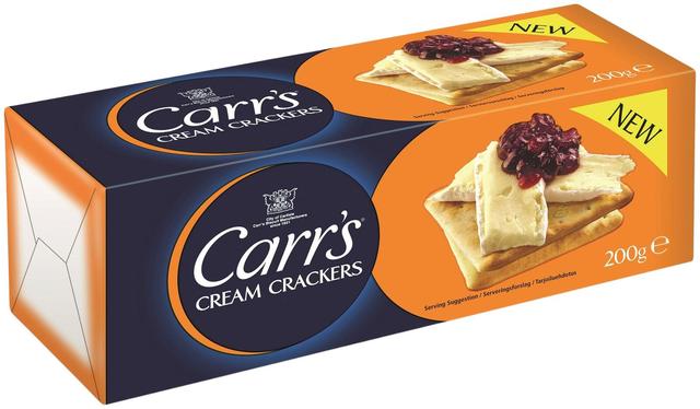 Carr's 200g Cream Cracker voileipäkeksi