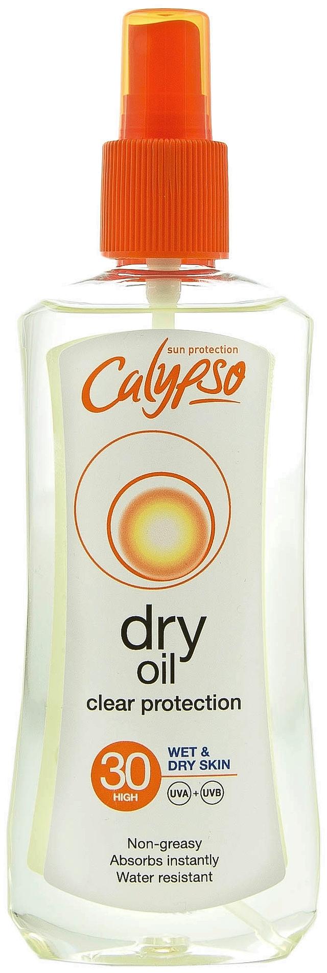 Calypso aurinkospray sk30 dry oil