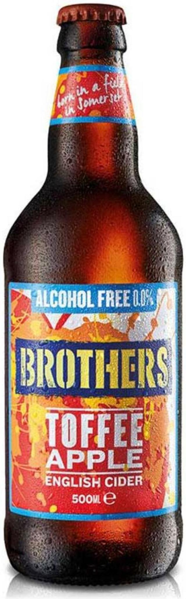 BROTHERS Toffee-omena siideri 0,0% 50cl plo