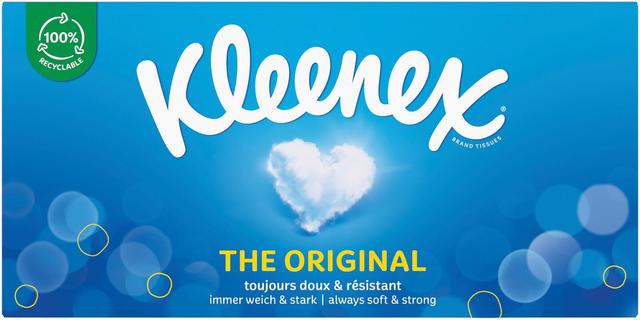 Kleenex Original, pakkauksessa 72 liinaa