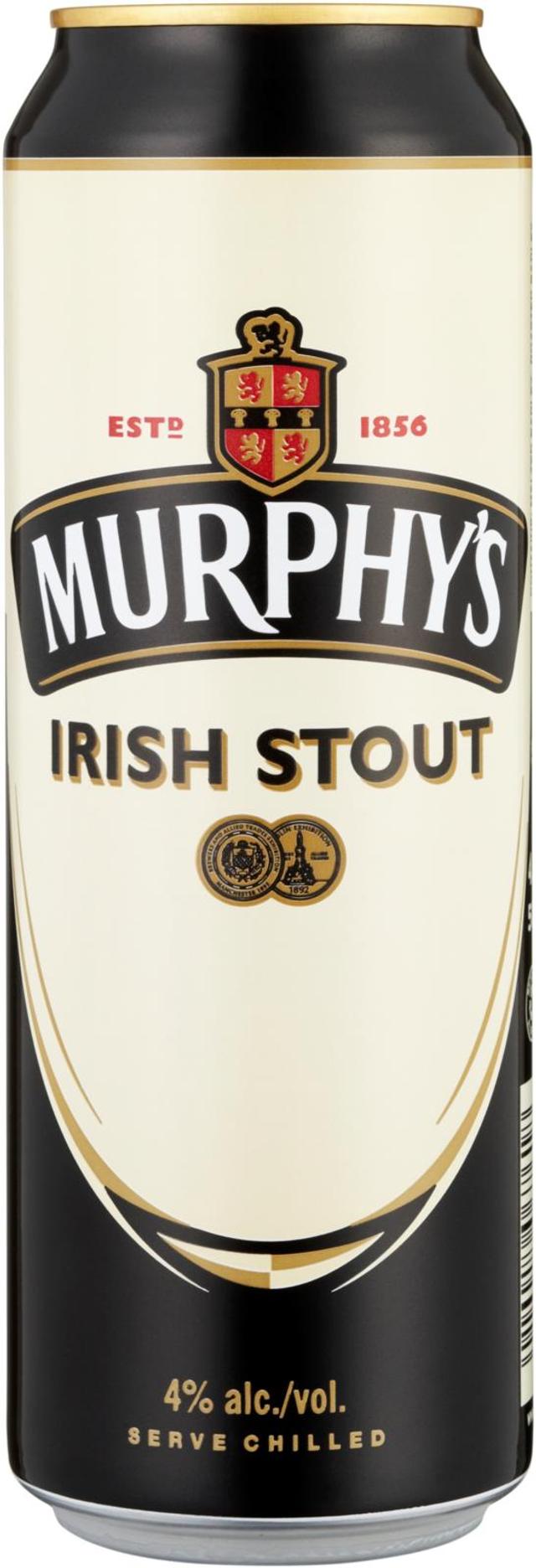 Murphy's Irish Stout olut 4% 0,5 l