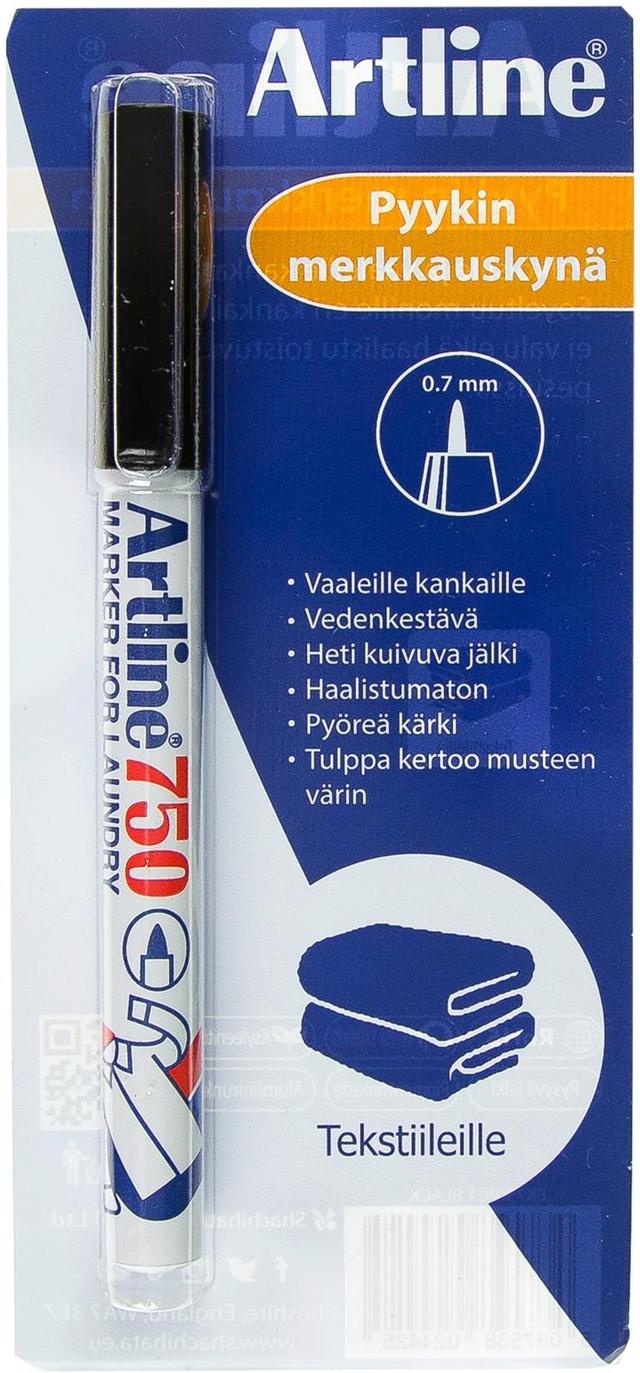 Artline merkkauskynä 750 musta