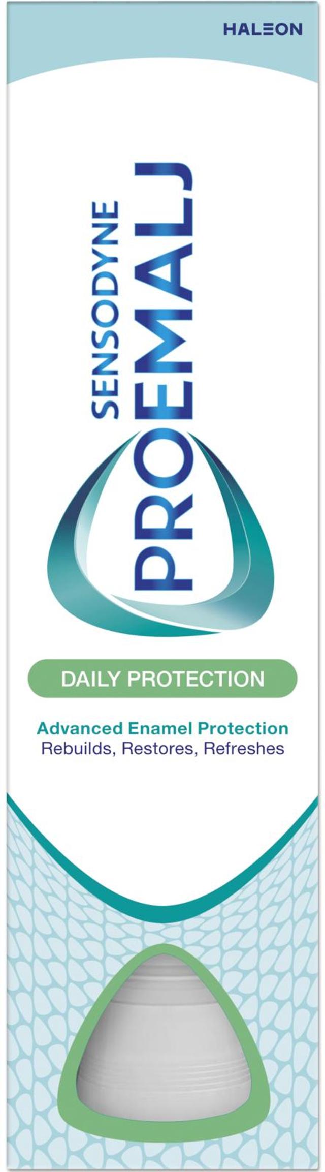 Sensodyne ProEmalj Daily Protection -hammastahna päivittäiseen käyttöön suojaamaan hammaskiillettä happovaikutuksilta kahdesti päivässä käytettynä, 75 ml