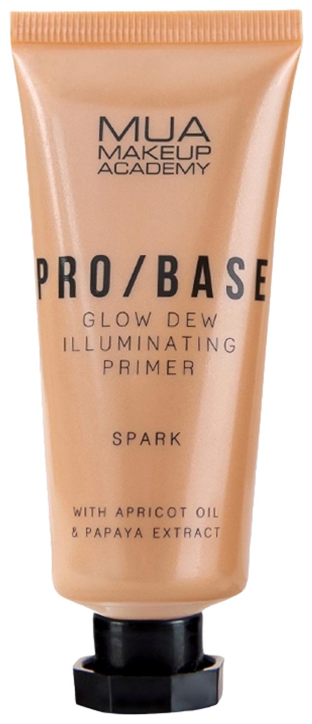MUA Make Up Academy PRO/BASE Glow Dew Illuminating Primer Spark 30 ml pohjustusvoide