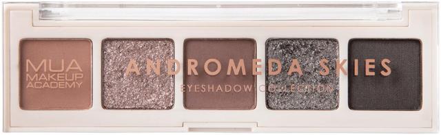 MUA Make Up Academy Eyeshadow Palette 5 shades 3,2 g  Andromeda Skies luomiväripaletti