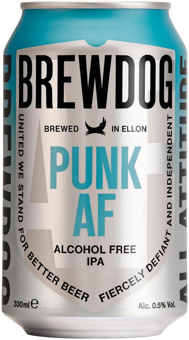BrewDog Punk AF 0,5% 0,33l alkoholiton olut