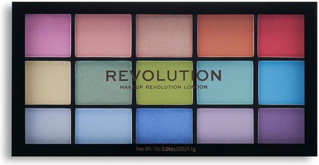 Makeup Revolution Reloaded Sugar Pie Palette luomiväripaletti 15 sävyä