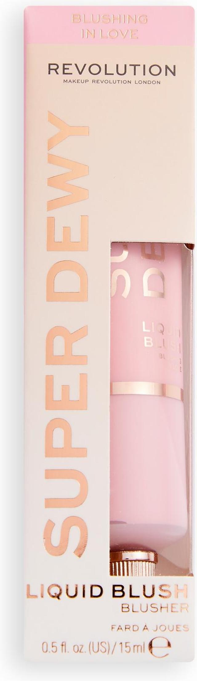 Makeup Revolution Superdewy Liquid Blush Blushing in Love nestemäinen poskipuna 15ml
