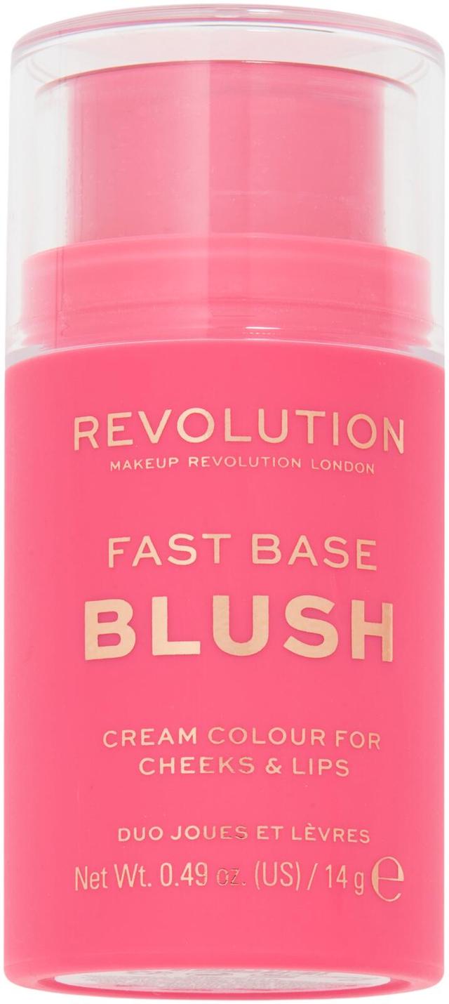 Makeup Revolution Fast Base Stick poskipunapuikko Rose 14g