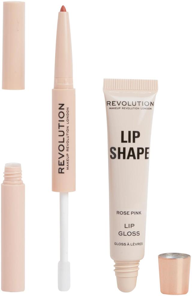 Revolution huultenmuotoilusetti Lip Lift Kit Rose Pink