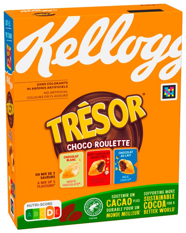 KELLOGG'S Tresor Choco Roulette 375g