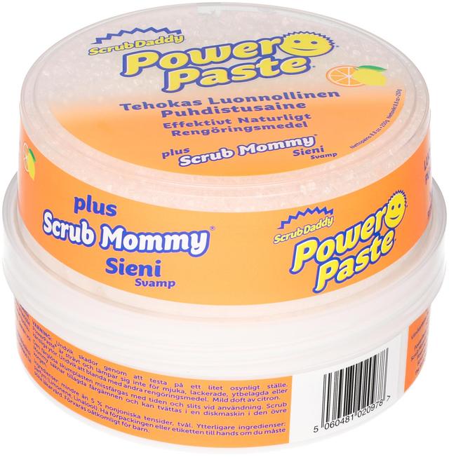 Scrub Daddy Power Paste puhdistusaine ja Scrub Mommy sieni 250 g
