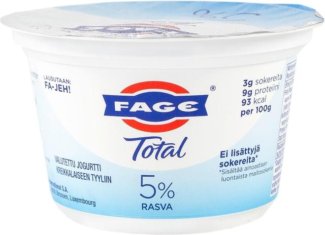 Fage Total kreikkalainen jogurtti 5% 170g