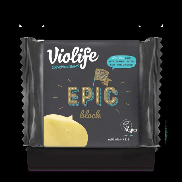 Violife 100% Vegan Epic Mature Cheddar Flavour Block 200g