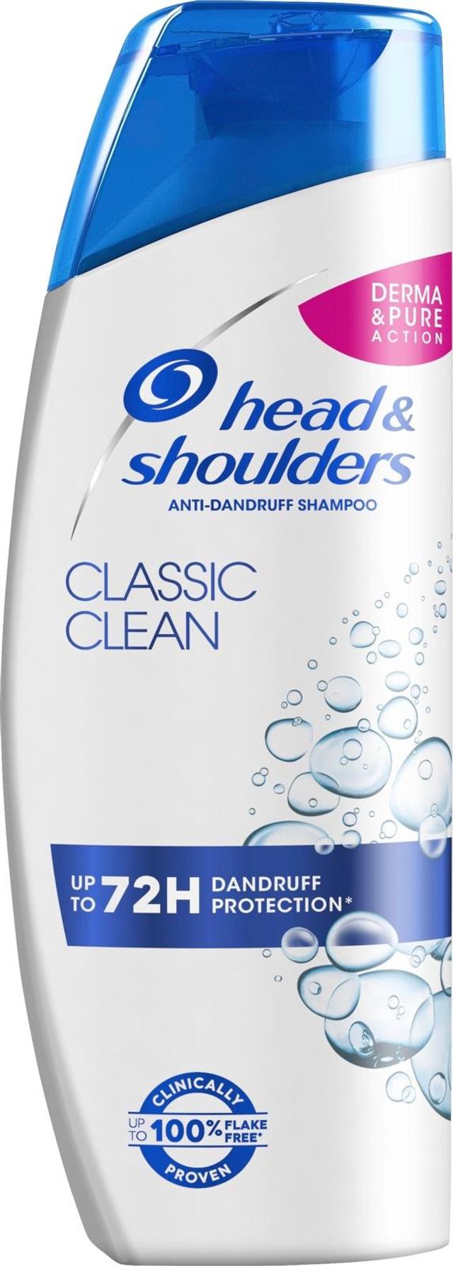 head&shoulders 250ml Classic Clean shampoo