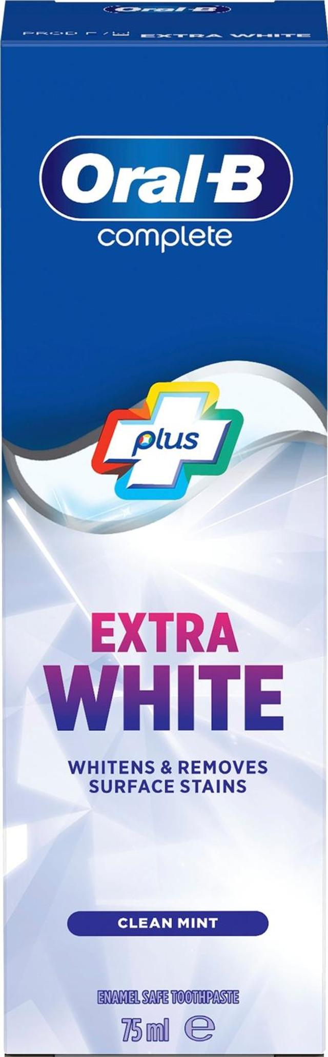 Oral-B Complete Extra White 75ml hammastahna