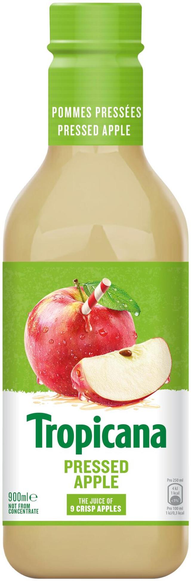 Tropicana pressed apple juice omenatäysmehu 0,9l