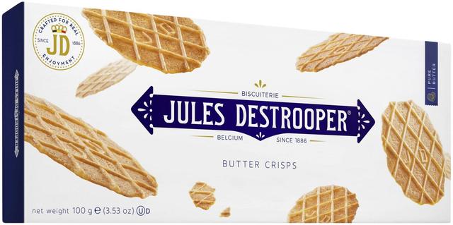 Jules Destrooper 100g Butter Crisps voikeksi